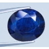 Image 2 : $18,180 Appraisal - 12.12 ct Cert. Blue Sapphire Gemstone