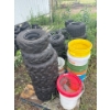 Image 4 : XXXL Tire Collection For Off Road Vehicles, Including Many with Rims 