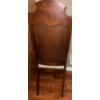 Image 6 : Vintage Mahogany 7 Piece Dining Set w/ Upholstered Seating 