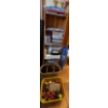 Image 1 : Wooden Shelf (47T) Including Sewing Supplies, Crafts, Markers & More Contents! 