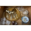 Image 2 : Cheese Set & Serving Items  Gold Filled Cutlery & More