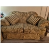 Image 2 :  Vintage beautiful gold coloured couch and loveseat very comfortable and in great condition