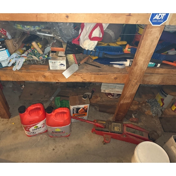 2 Shelves of Misc. Products 