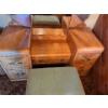 Image 2 : Beautiful Makeup Vanity With Mirror And Stool. Made With Love. Tigerwood Design, Matched the Bedroom
