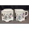 Image 8 : Japanese Porcelain Tea Set With Bird and Floral Motif, 8 Pieces