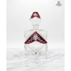 Image 3 : Red Ruby Decanter Plus 4 Glasses 9''INCHES IN HEIGHT