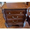 Image 1 : Gorgeous Wood Bed Side Table, Contents NOT Included; 30In Wide, 18In Deep, 30In Tall