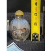 Image 7 : Artist: Du Qing Tao "Tiger" Wang Xisan Ji School Reverse Painting Snuff Bottle