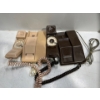Image 2 : Vintage Brown/Pink Northern Telecom Tabletop Rotary-Dial Telephones