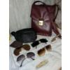 Image 1 : Men's Fashion Accessory Bundle - 4 Pairs of Vintage Aviator Style Specs Man Bags & More