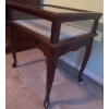 Image 7 : Vintage Bombay Company Queen Anne Curio Display Cabinet w/ Lift Top 22x17x23