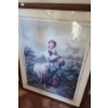 Image 4 : Prints: Ballet Dancers: Two 23.5 X 28, 16 X 20, Girl w/ Sheep 24 X 30