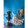 Image 3 : Metal Angel Stand, Angel Figurine Incl. 'Friendship Angels' By Betty Singer & More (8T) 