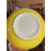 Image 3 : Large yellow ceramic Pyrex bowl, two cheesecake tins cake, carrier square cake molded measuring cup