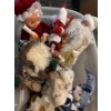 Image 7 : Massive 3 Tote Winter Holiday Collection - Many Santa's, Snowmen, Ornaments, Electric, Much More 