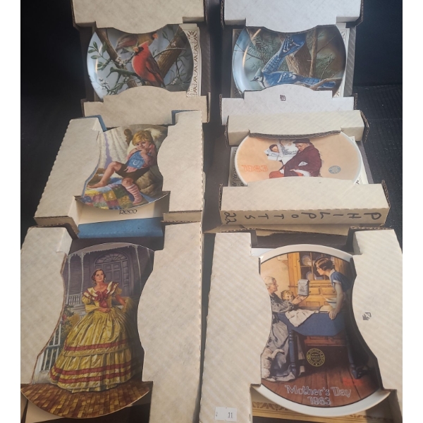 Collection of Plates Including: "Melanie"
