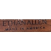 Image 4 : Ethan Allen Dining Chairs - Oak w/ Tweed Upholstery 32T (6)