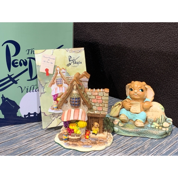 Pen Delfin Figures -  'Fruit Shop (5T) & 'Event Piece 1995'