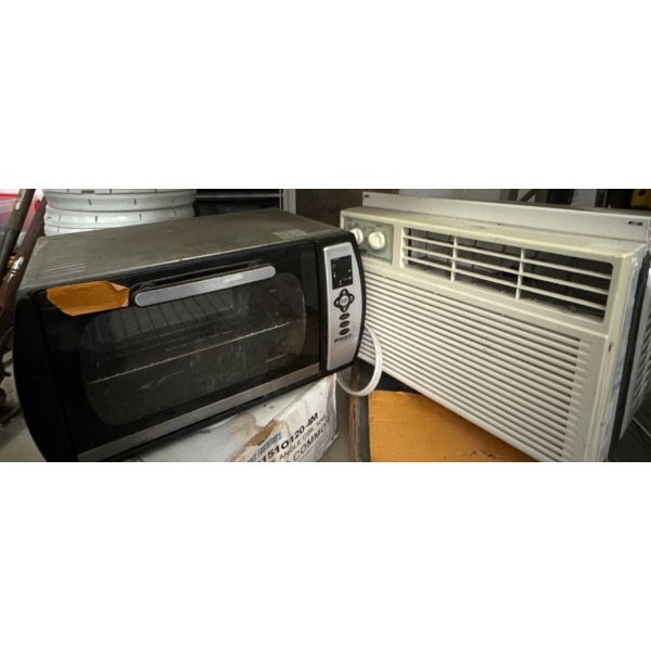 Brevetti Toaster Oven & Apartment Sized Window A/C Unit