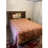 Image 1 :  bedroom set with dresser, tall dresser, queen size bed, everything altogether, including mattresses