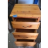 Image 6 : Wooden Storage Cabinet and Matching Nightstand Set with Drawers