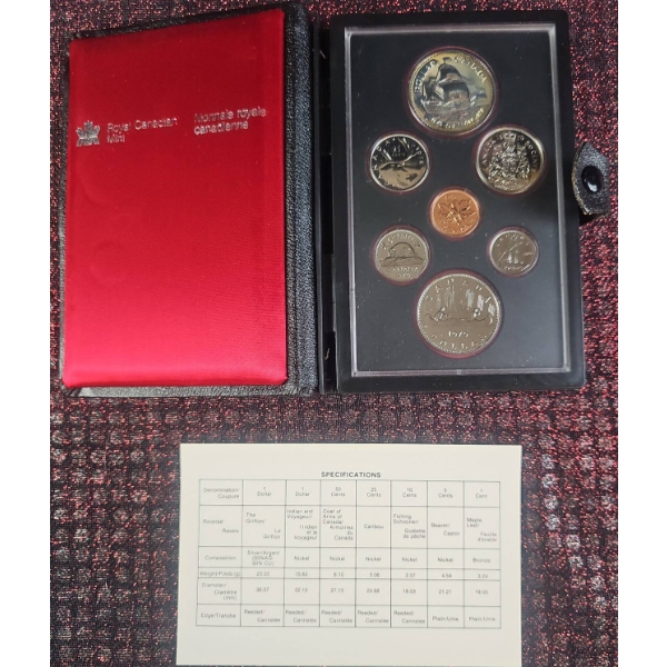 1979 Royal Canadian Mint Proof Coin Set