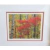 Image 2 : "Fall" , Artist: Illegible, 100/950 , 20.5 X 19 Framed Under Glass