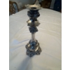 Image 1 : Victorian Silver Plated Candle Stick - Beautiful & Ornate 