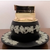 Image 8 : Wedgwood Jasperware Items: Box, Trinket Dish, and Tabletop Lighter