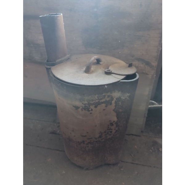 Handmade Antique Stove Or Heater 22"Tall
