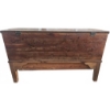 Image 1 : Wooden Storage Chest with Drawer, 40 x 18 x 32 Inches