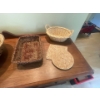 Image 4 : Collection of Handcrafted, woven baskets