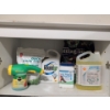 Image 6 : Pantry Cabinet 7ft Tall w/ Contents & Electric Driver - Garden Chemicals Butane Bungy Cords & more