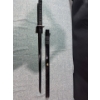 Image 1 : 41" Black Katana w/ Rope Grip Handle