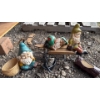 Image 1 : Gnome What I'm Saying - Antique Toboggan w/ Garden Gnomes & More 8T