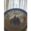 Image 6 : Chinese Eggshell Porcelain Bowl with Polychrome Floral Design, 3.5 Diameter