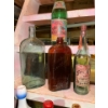 Image 3 : collection of seven vintage bottles, famous old English stone ginger beer Pacific dry pre-war streng