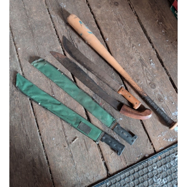 Farm Security System - Machete & Bat Collection 