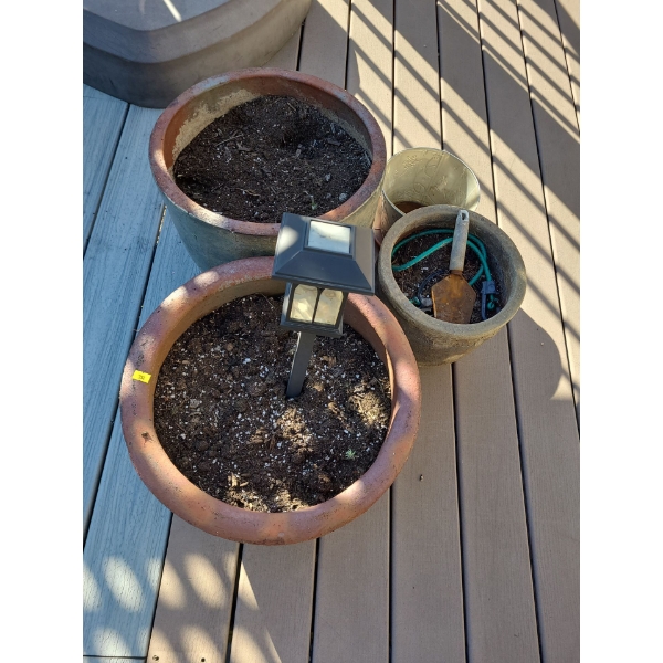 Set of Various Planters