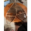 Set a original vintage snowshoes made with rawhide
