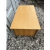 Image 4 : IKEA Desk With 3-Drawer Pedestal and Metal Legs