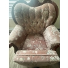 Image 3 : Art Nouveau Mahogany Chair With Carved Floral Accents 32 x 29 x 39H