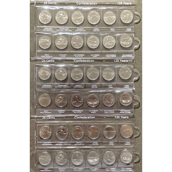Canadian Calendar Coin Sets
