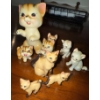 Image 3 : Collection Of Vintage Ceramic Figurines- Lucky Cat, Dogs & Cats & Turkey SNP Shaker