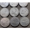 Image 4 : Canadian 25-cent Pieces 80% Silver 64.13 Grams