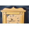 Image 4 : Handcrafted Wooden Wall Clock with Battery Operated Quartz Motor ( 15"W x 31"H)