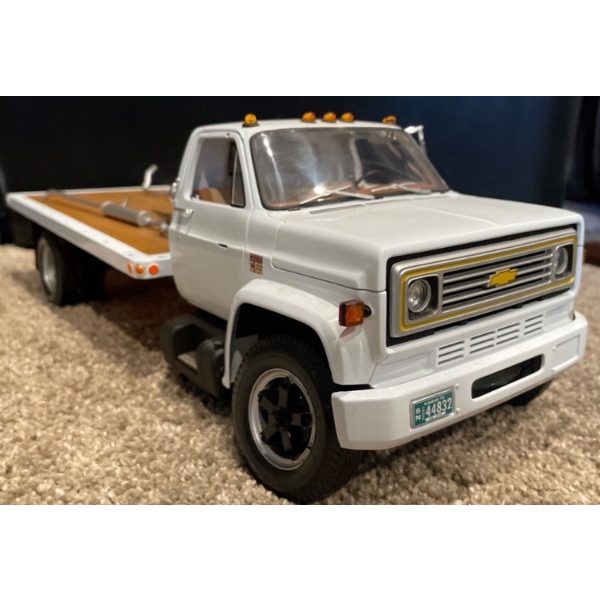 Chevy C65 White Truck Model 