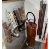 Image 1 : Copper Canister  Flame Extinguisher w/ Assorted Hitch Collection