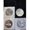 Image 1 : 1976 silver $10 Olympic coins x4  total 192g 5.76oz great to add in to any silver collection