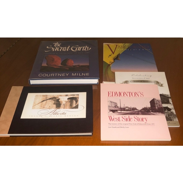 Collection Of Books Focused ON Alberta History & Arts